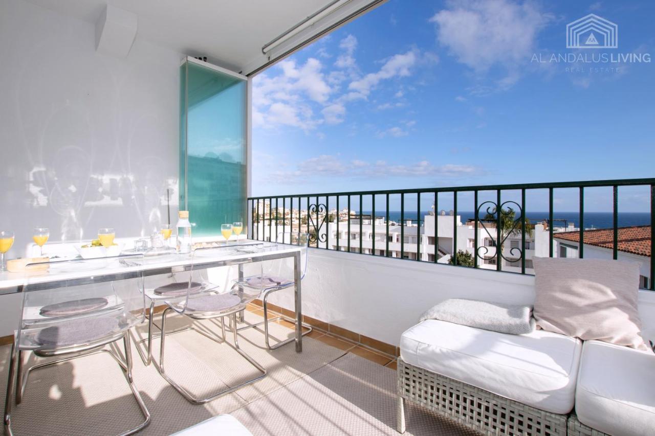 Scandinavian Style Apartment With Amazing Sea Views And South West Facing Sunny Terrace In Miraflores Walking Distance To The Beach! مالقة المظهر الخارجي الصورة
